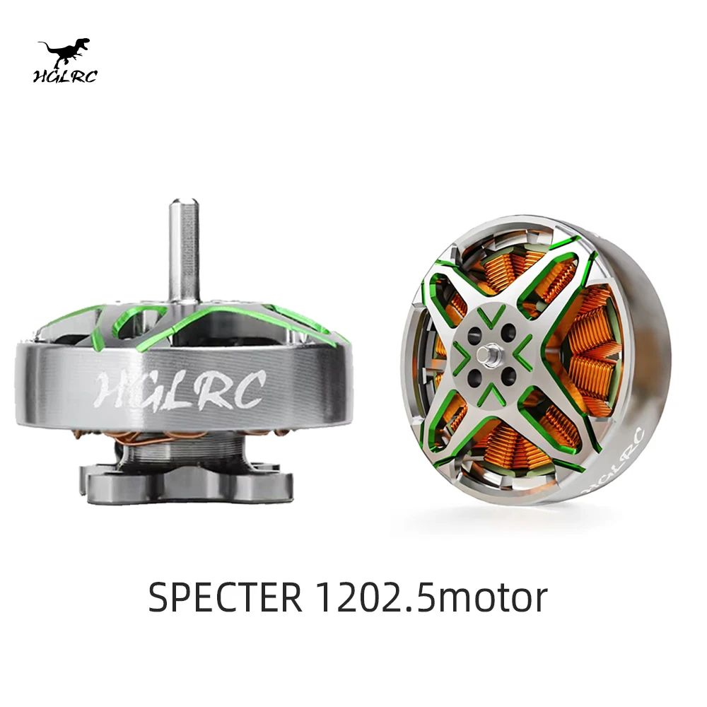 

HGLRC SPECTER 1202.5 Бесщеточный двигатель 11000KV 1-2S LIPO для FPV Freestyle 85 мм 2,5-дюймовая зубочистка 3-дюймовые дроны дальнего действия