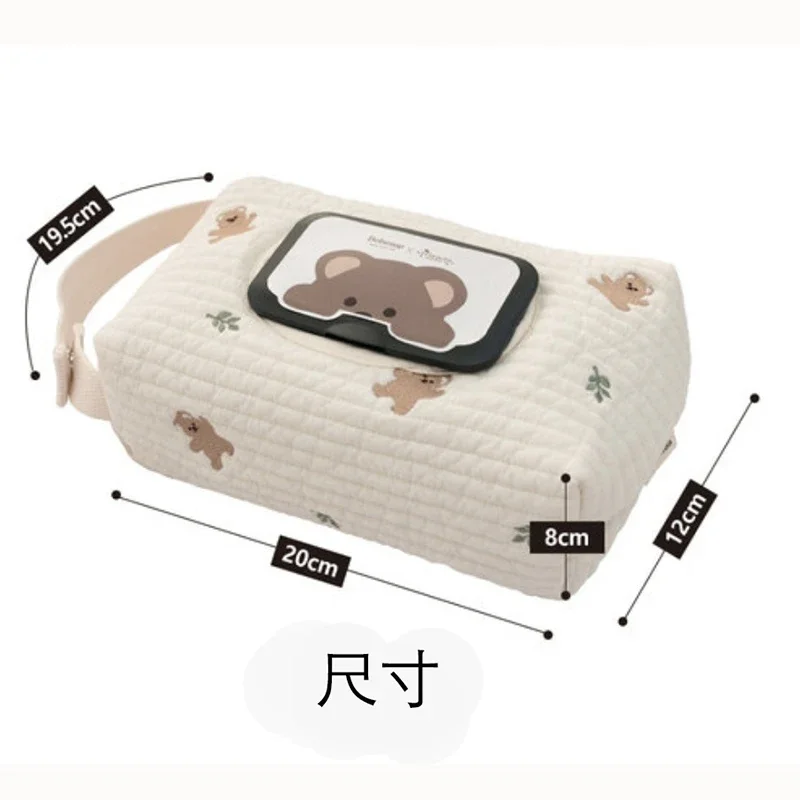 Baby Wet Wipes Case  Maengu Tissue Pouch for Wipes Dispenser Box  Water Tissue Holder  Baby Wipe Pouch ZJH001 view 6