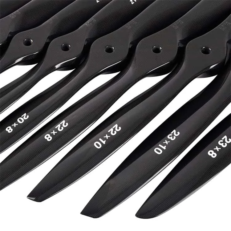 Fixed-wing Aircraft Piston Engine Carbon Fiber Propeller with 1K Pattern Propeller 18 19 25 22 23 24 27 28 Inch