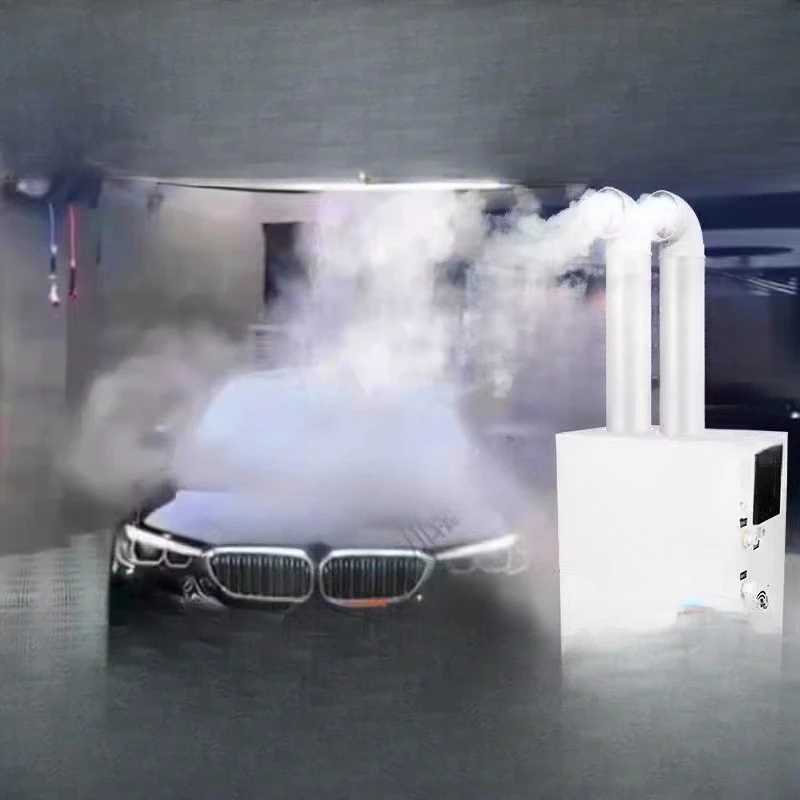 Wall-mounted humidifier, car film atomization dust reduction high power, large dust removal