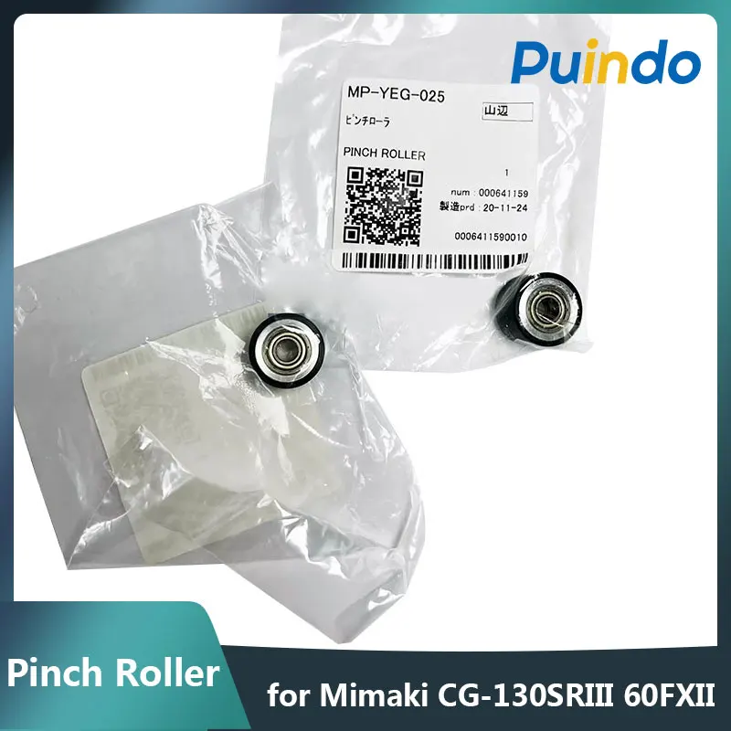 1X MP-YEG-025 Genuine CG Pinch Roller for Mimaki CG-130SRIII 60FXII 30FXIIPLUS