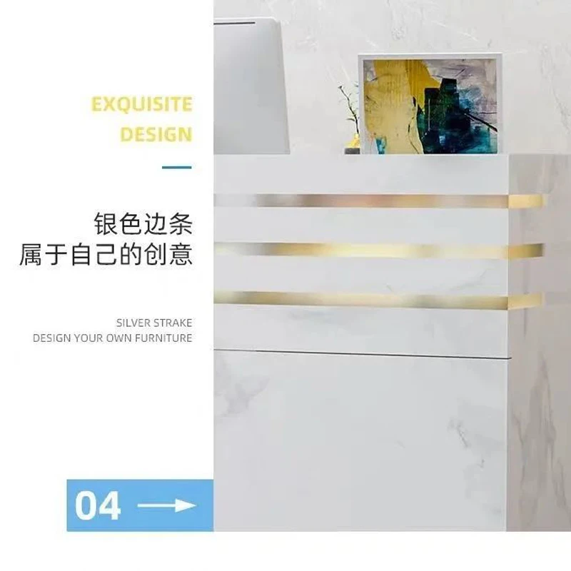 Cassiere semplice e moderno negozio piccolo bancone Bar commerciale Reception Reception Reception Reception