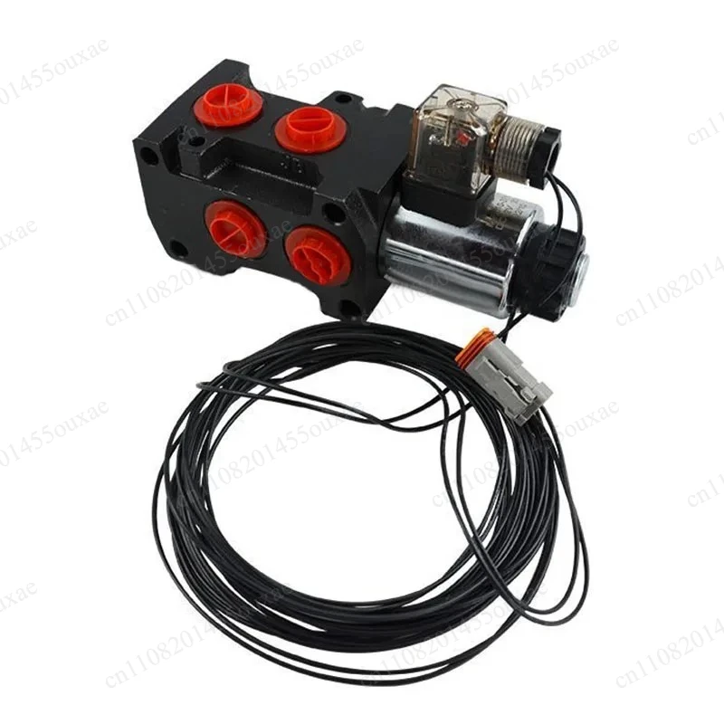 SVV06 Series Pilot Hydraulic Solenoid Switch Valve DC12V 24V Hydraulic Pneumatic Accessories