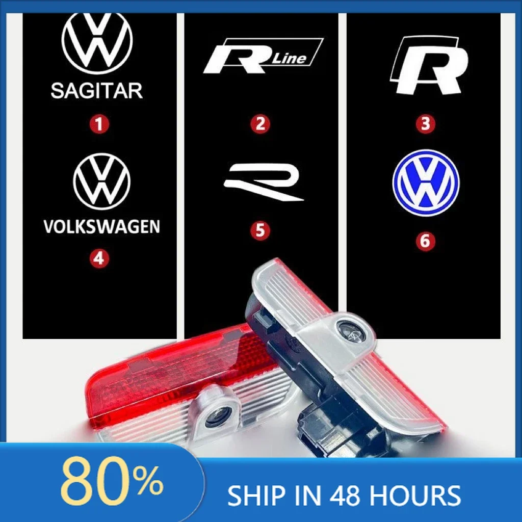

Колпаки ступицы VW LED с логотипом двери автомобиля для VW Volkswagen R Golf 5 6 7 GTI GTD GTE Touareg CC Passat B6 B7 B8 B9 C6 C7 C8 Tiguan Acc