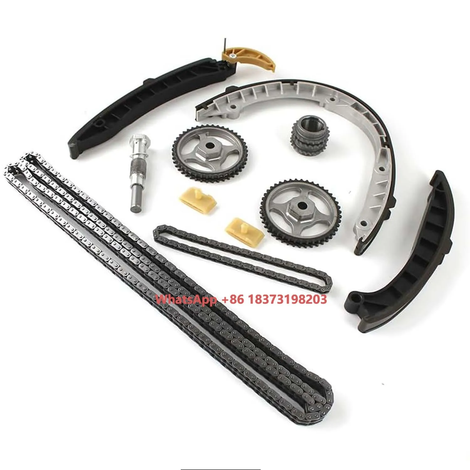 

11Pc/Set Timing Chain Kit Guide Rail Tensioner Sprockets Engine for Porsche Cayenne Panamera 94810518011 94810725212 94810516910