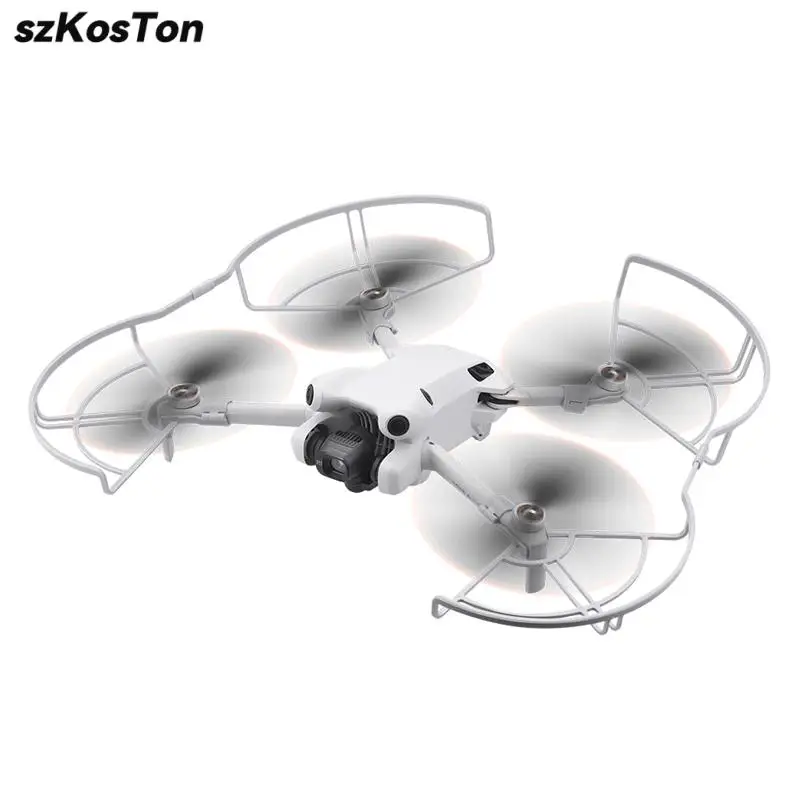 

Propeller Guard Cage for DJI Mini 4 Pro Landing Gear Integrated Propellers Protector Shielding Rings Drone Guards Accessories