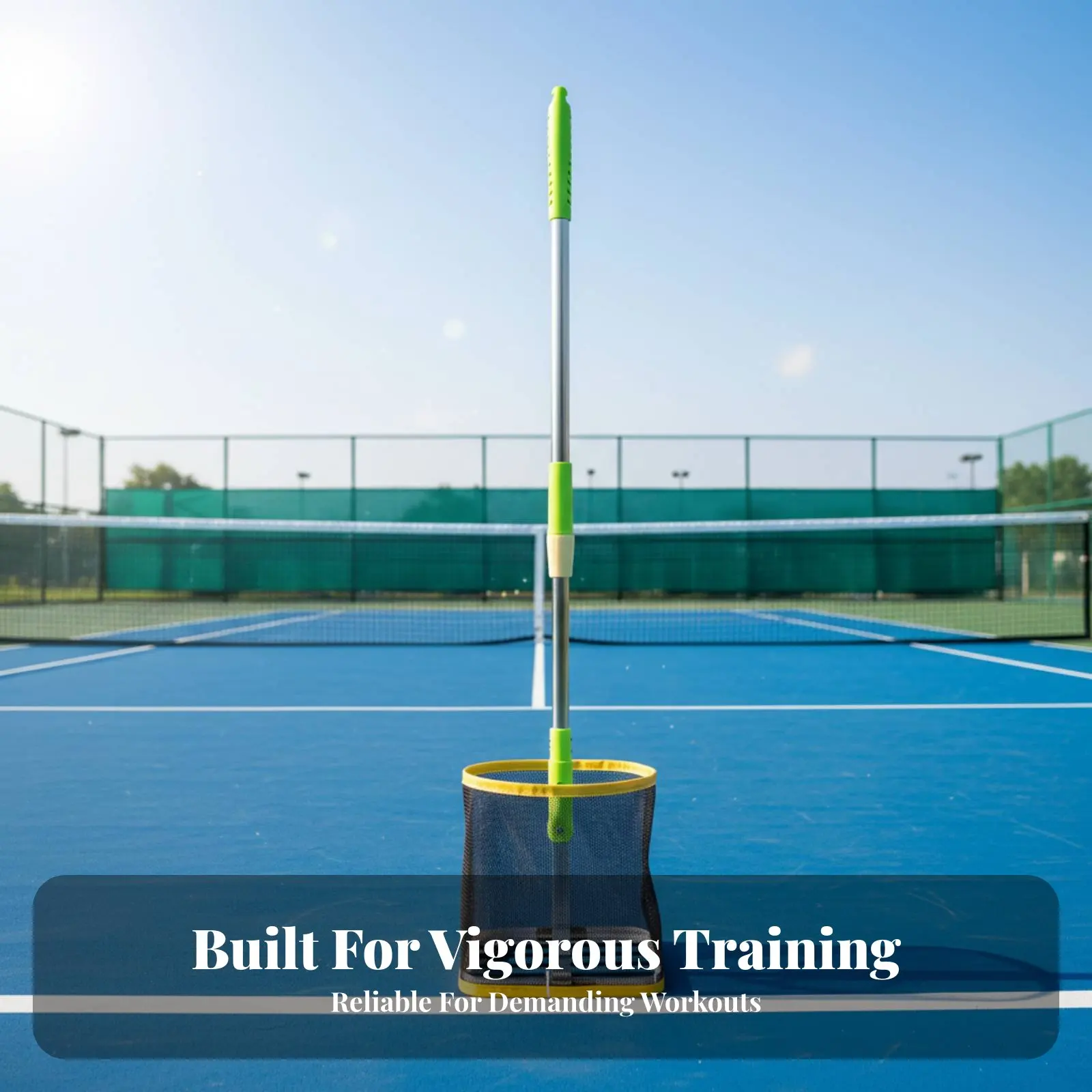 

Выдвижная телескопическая корзина-сачок для мячей с прочной конструкцией для тренеров