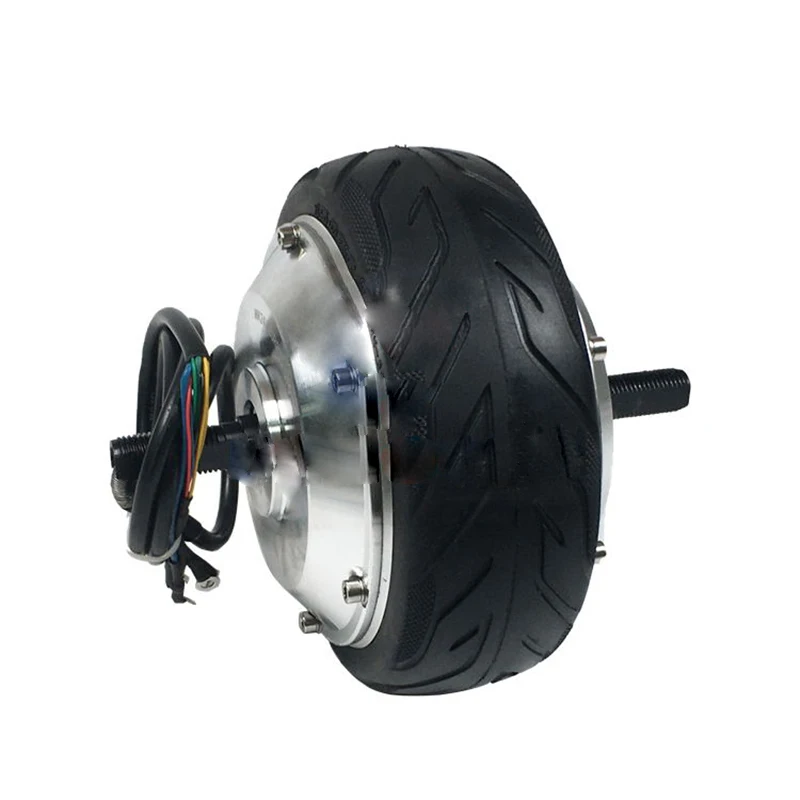 6 inch brushless hub motor DC load 250kg electric wheel magnetic bldc gear high torque hub motor