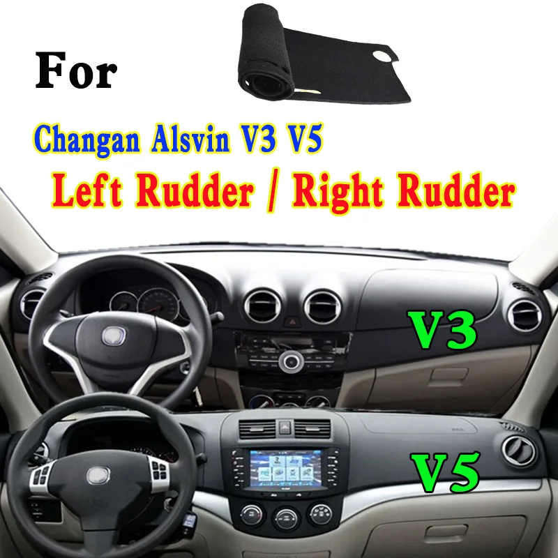 

For Changan Alsvin V3 V5 Dashmat Dashboard Cover Instrument Panel Insulation Sunscreen Protective Pad