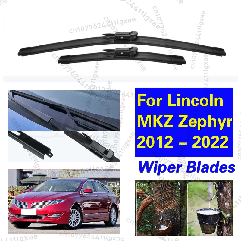 

Car Windscreen Wipers For Lincoln MKZ Zephyr 2012 - 2022 Front Windscreen Wipers Blade Brushes Car Accessories 2020 2021 24"+20"