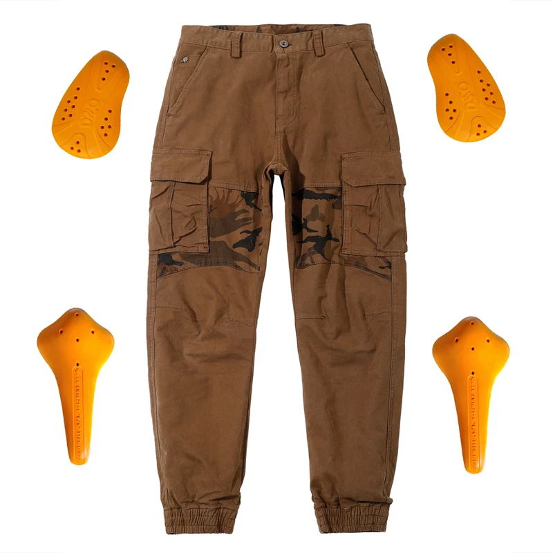 Motorcycle Work Pants Anti Slip Safety Gear Riding Anti Fall Protective Trousers for Men