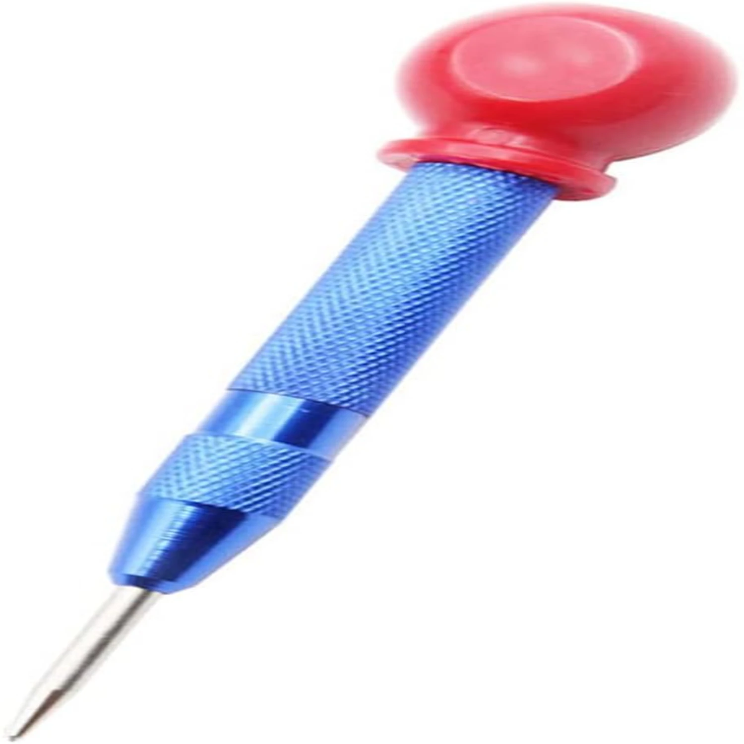 1Pc High Quality Efficient Spring Loaded Blue 5 Inch Automatic Center Pin Device - Easily Shattering Windows - Automatic Center