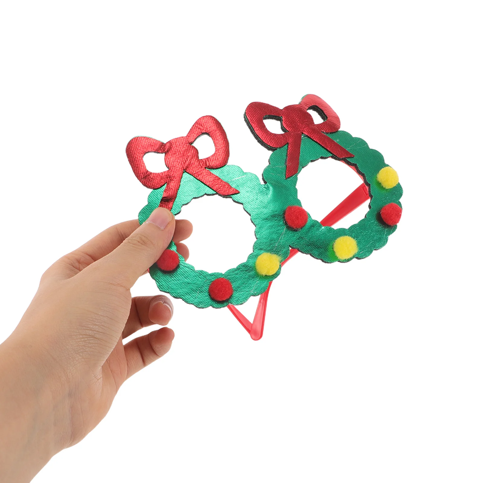 

3Pcs Christmas Party Glasses Frames Snowflake Xmas Eyewear New Year Eve Holiday Decorations Favors New Years Props