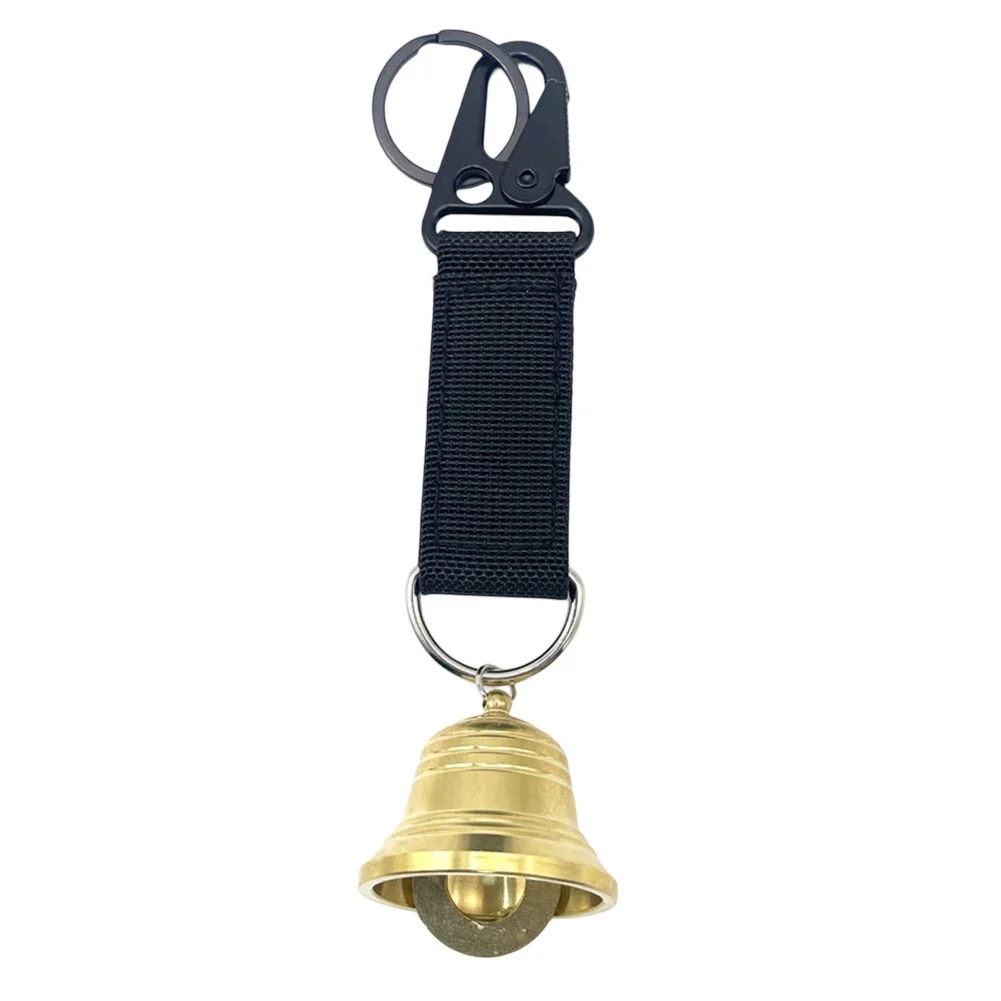 For Cycling For Hiking Brass Bell Easy Attach Bell For Hiking Camping Bell Cycling Accessory Approx. 50*50*40mm