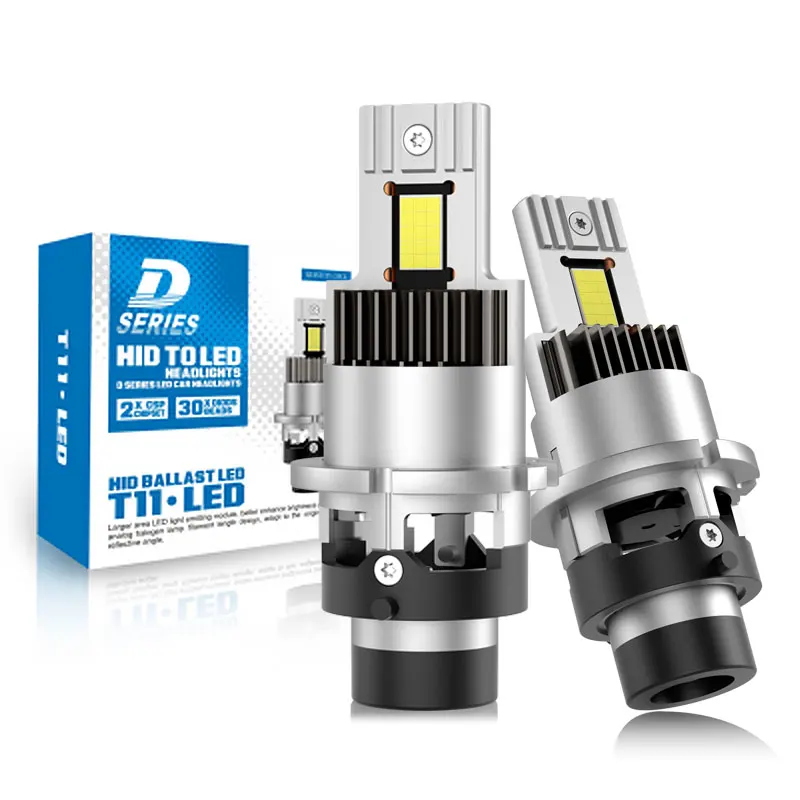 High Bright D2S D4S LED Headlights Replacement Original HID D2R