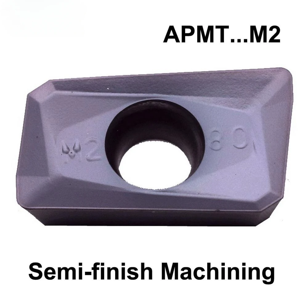 10PCS  APMT1135PDER AMPT 1604 PDER H2 M2  CNC Machining Cast Iron RIght Angle BAP 300 400 Tool  Steel Carbide Milling Inserts