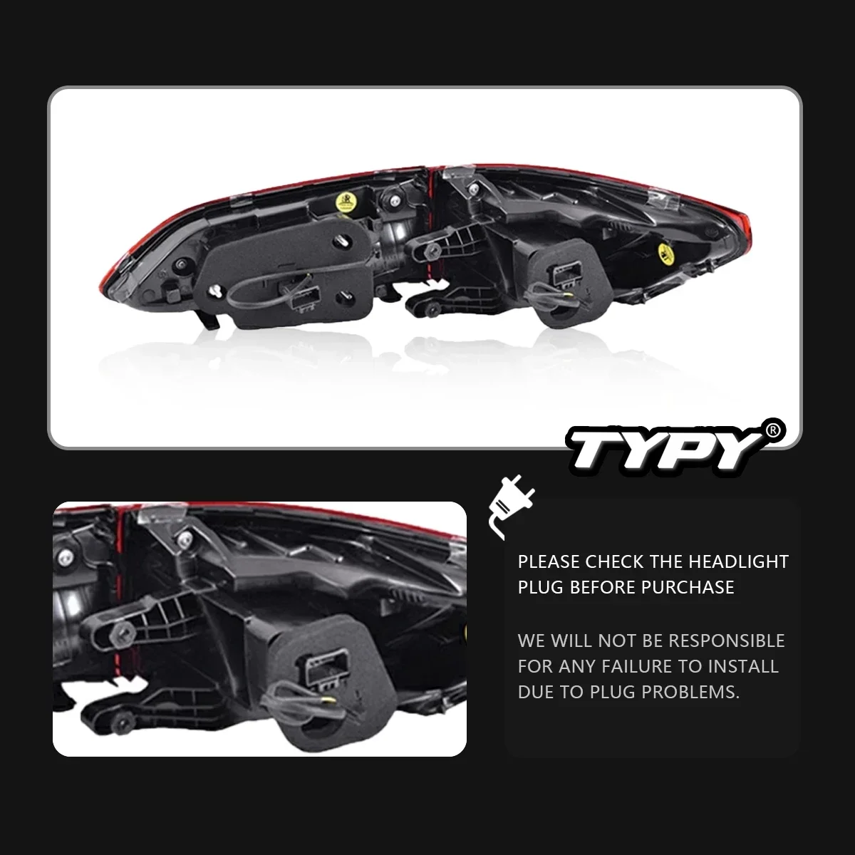 

TYPY Car Tail Lamp For Volkswagen Touareg 2019-2023 Touareg Taillights Upgrade Modified Dynamic Turn Signal Lamp Car Accessories