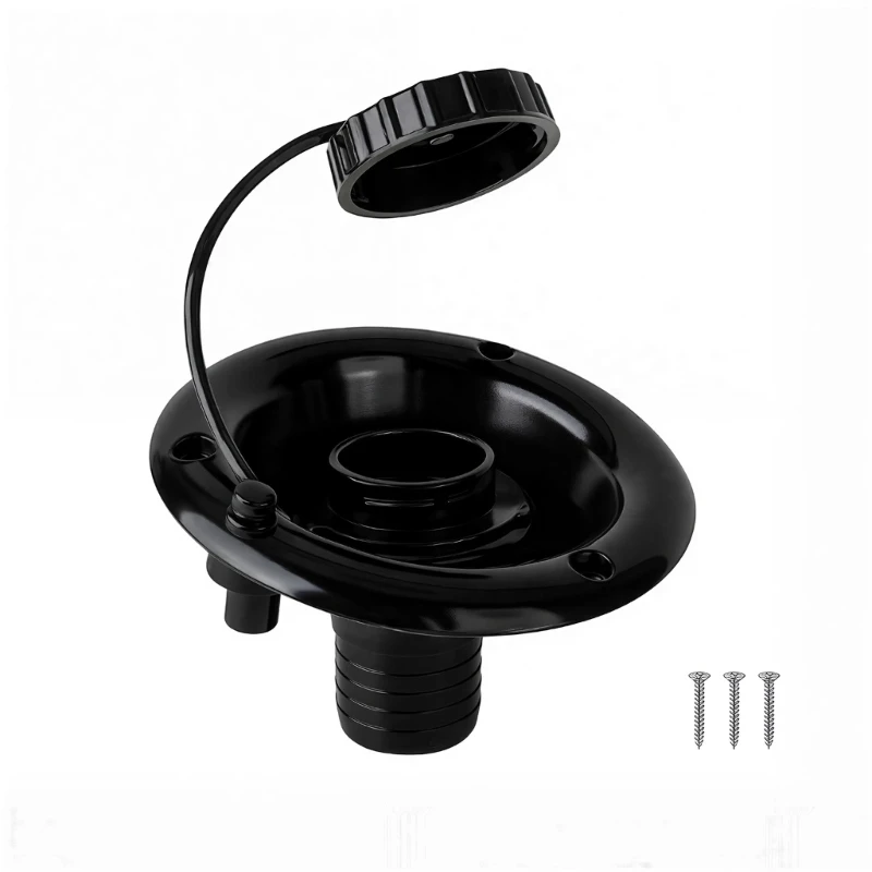 XA6H Gravitation Water Inlet for Motorhome Campers Anti Corrosion Plastic Easy Setup Universal Application