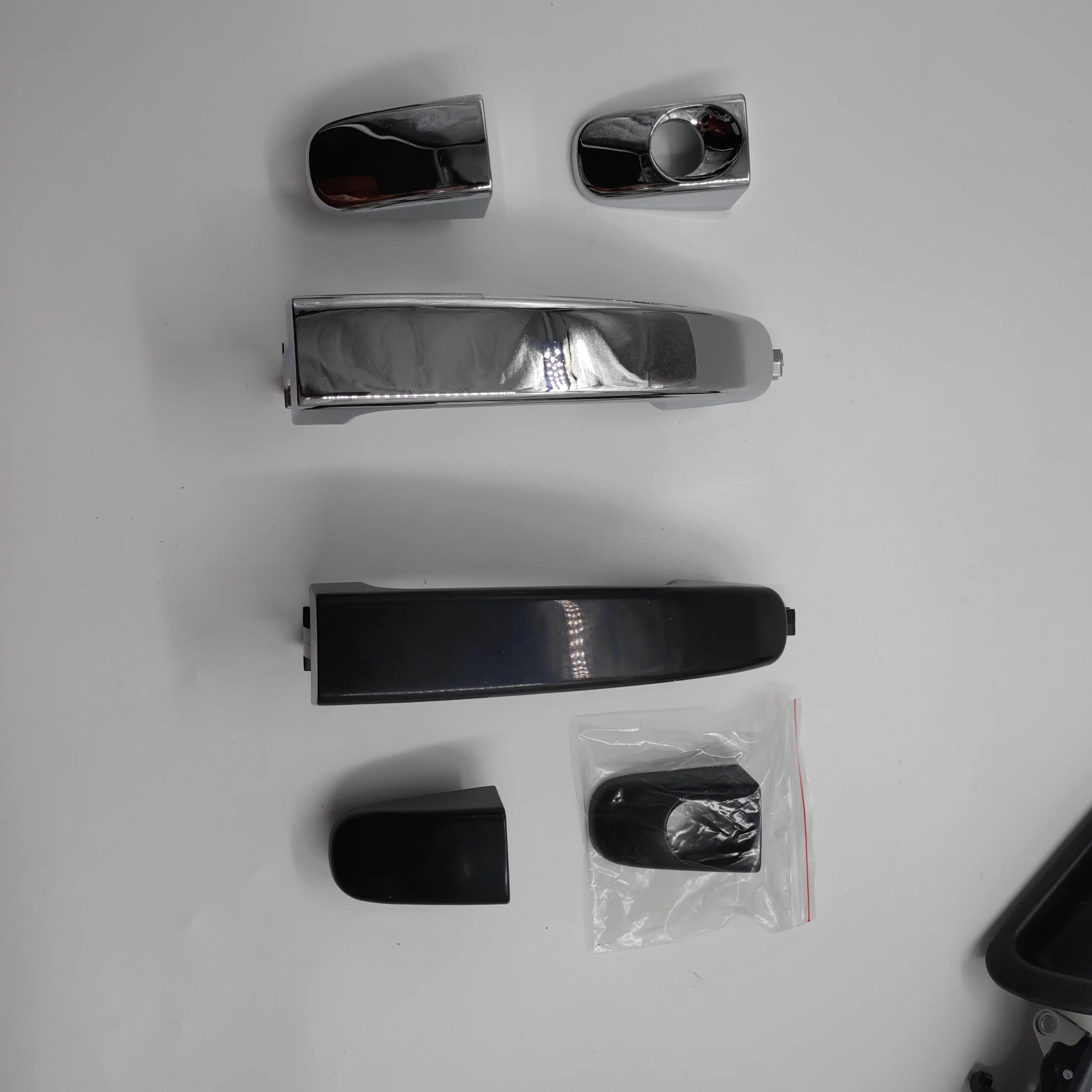 مقبض الباب الخارجي لمازدا BT50 2012-2020 فورد رينجر 2012-2021 ايفرست T6 T7 كروم وأسود