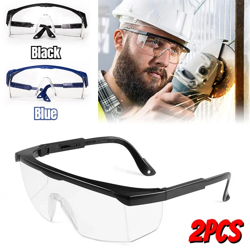 Anti-Splash Wind Dust Proof Glasses Work Safety Glasses Eye Protecting Lab Goggles Protective Motocross Cycling Glasses Goggles