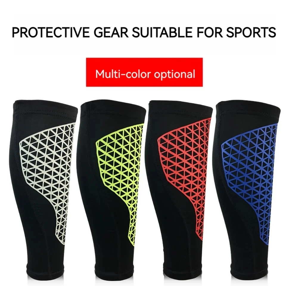 LOOGDEEL 1Pcs Ventilate Compression Leg Sleeves Brace Sports Running Basketball Calf Circulation Mountain Riding Leg Support