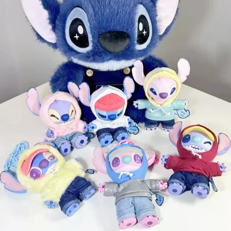 

Hot Original Stitch Genz Street Series Vinyl Pendant Mystery Box Anime Figures Blind Box Room Decorations Collections Kids Gifts