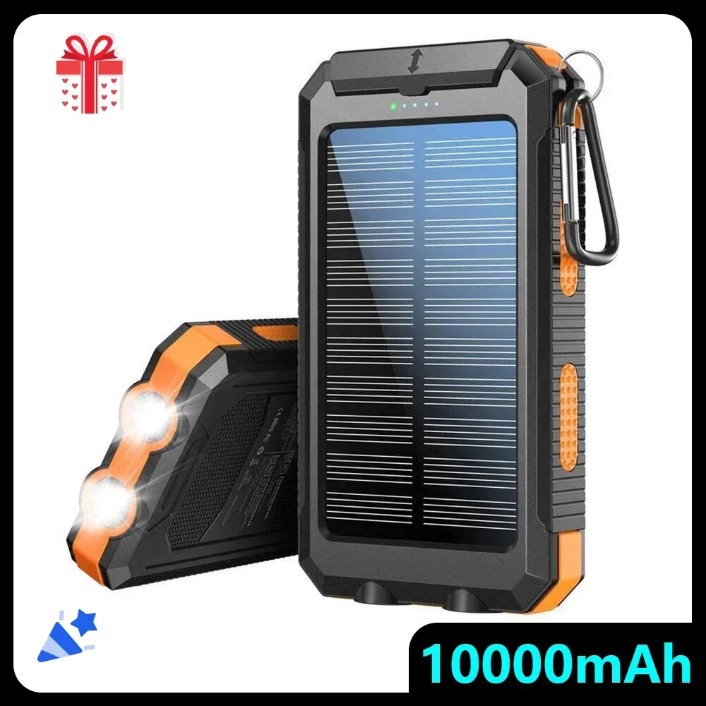 10000Mah Solar Powe… - image