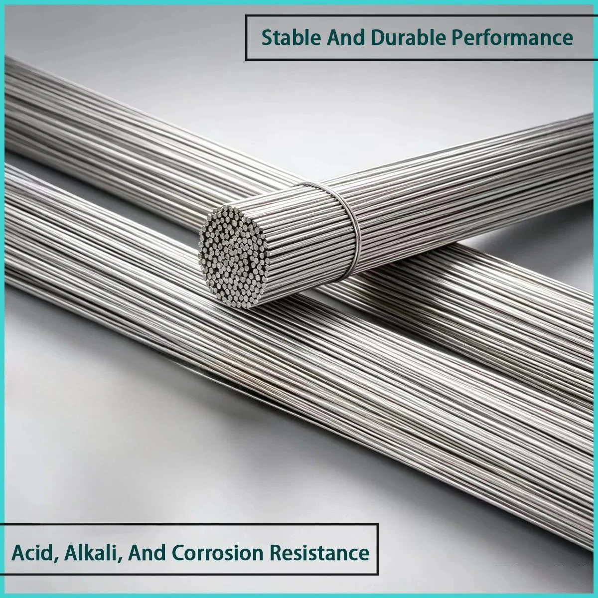 Stainless steel wire with a diameter of 0.2-5mm is used for hardware products, woven filters, springs, etc