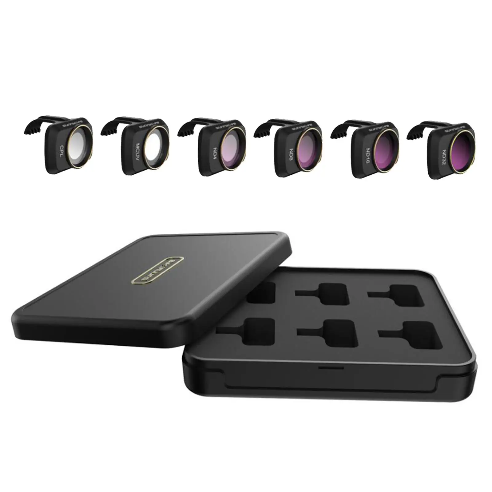 Optical Glass Camera Lens Filter CPL MCUV ND Set Water Proof Scratch Resistant Multi Coated for Drone Photography Lens