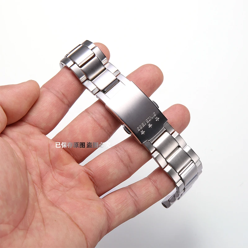 Stainless-Steel Strap For Casio GST-B100 GST-210 GST-S300 GST-S110 GST-S100 GST400 Men\'s Band Watch Accessories Bracelet