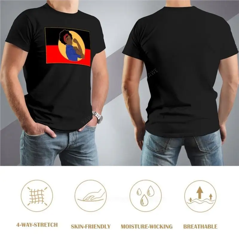 Camiseta de bandera fuerte para mujer, Camisa lisa de secado rápido, personalizada, con estampado de animales, para entrenamiento