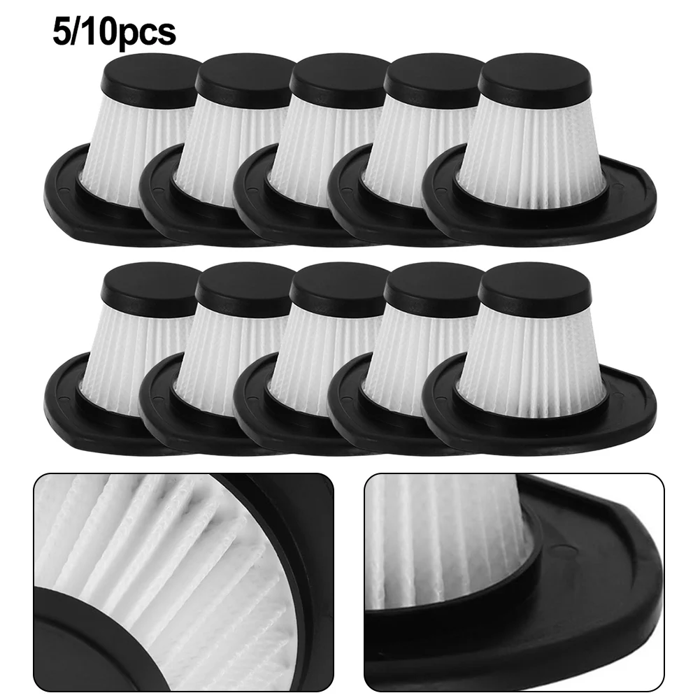 10/5 шт. фильтры для пылесоса, ловушки для частиц пыли и шерсти домашних животных для деталей пылесоса Zerodeko, запчасти для автомобильного пылесоса