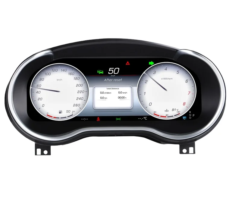 12.3inch LCD Instrument Panel Car Dash Digital Cluster for Mercedes-Benz V Class 2016-2023 Virtual Cockpit Speedometer