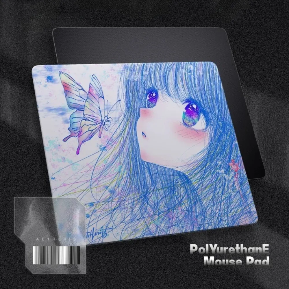

Aetheris Butterfly Mousepad Super Soft Polyurethane Base Class 99 Surface Smooth Large Desk Mat Skin-friendly Gaming Accessories