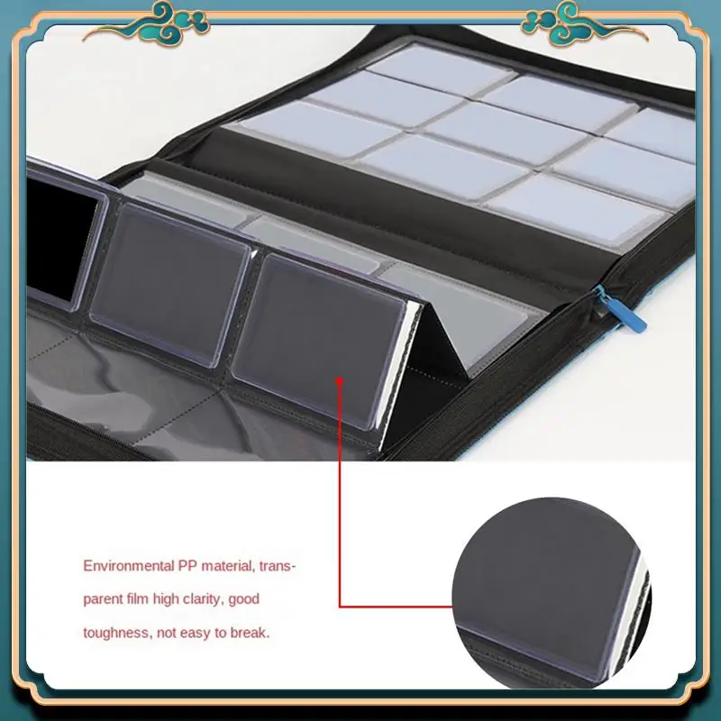 

Latest 216 Card Slots Large Capacity Hard Card Holder Card Collection Card Book Waterproof & Dustproof