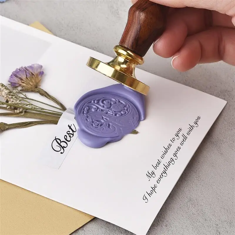 50pcs/Bag Sealing Wax Beads For Wax Seal Stamp Scrapbook Making Material Wedding Birthday Party Invitation DIY Stamp Decoration