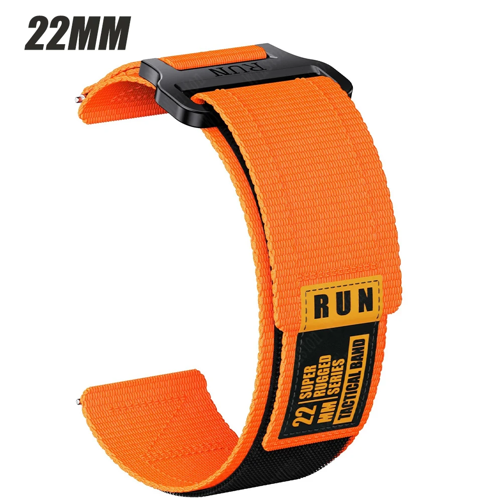 20mm 22mm 24mm Nylon Watch Strap for Garmin  Samsung Huawei image 4