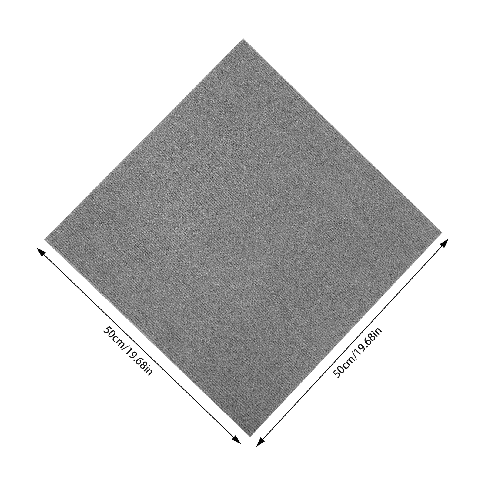 20 عبوة من بلاط السجاد المربع ذاتي اللصق، سميكة 5 مم، رمادي فاتح، قبضة ثابتة للأرضية/الجدار، مربعات سجادة أرضية متشابكة