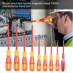 Screwdriver Set Phillips Slotted Bits Electrician Insulated For Electrician Hand Tools Multifunctional Magnetic Screwdriver