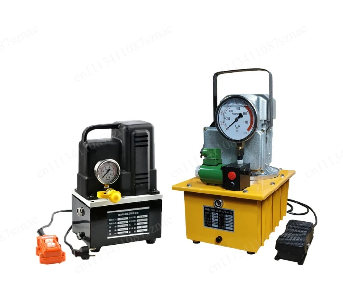 700A Electric Hydraulic Pump Station, Single Oil‑Circuit Hydraulic Power Unit With Foot Pedal Switch For Workshop Maintenance