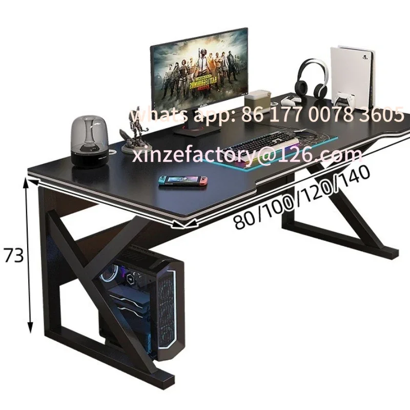 

Customizable Computer desk Home Student learning writing desk Simple game e-sports table Workbench table
