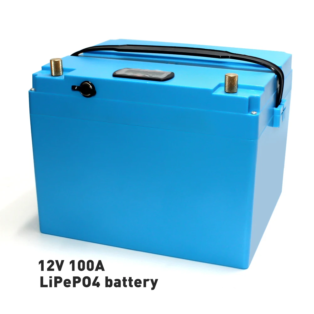 Real capacity lifepo4 12.8V 100Ah lithium iron phosphate battery pack for solar energy storage