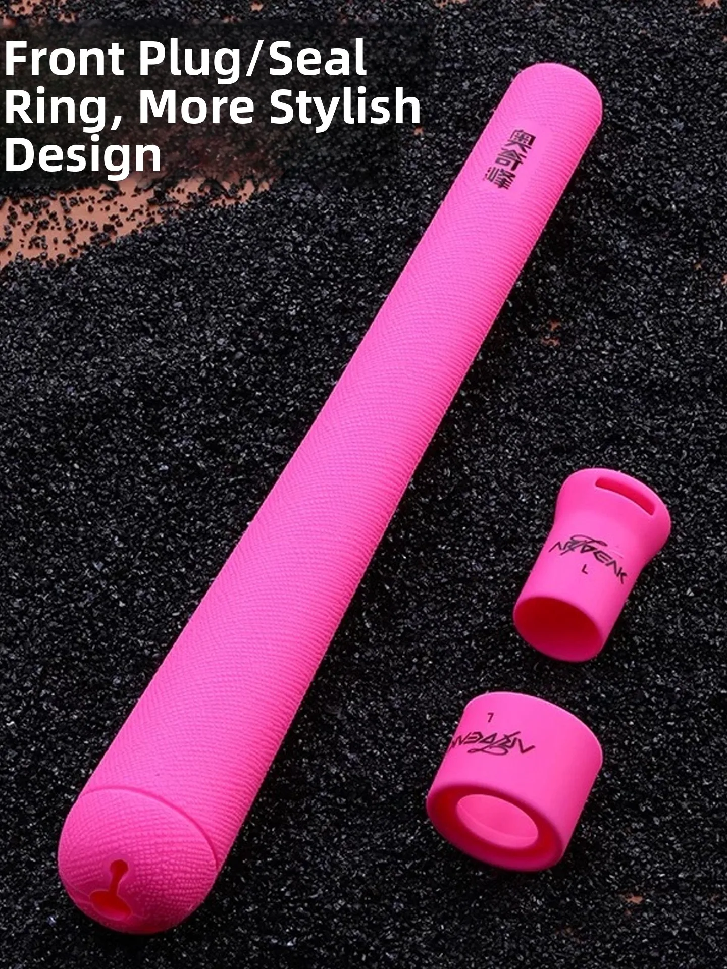 Thickened Silicone Fishing Rod Grip Tape Anti-slip Wear-resistant Taiwan Fishing Rod Handle Cover Pulling Fishing Gear Access...