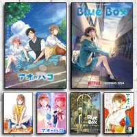 Anime Ao No H-hako Poster HD art sticky wall waterproof home living room bar decoration