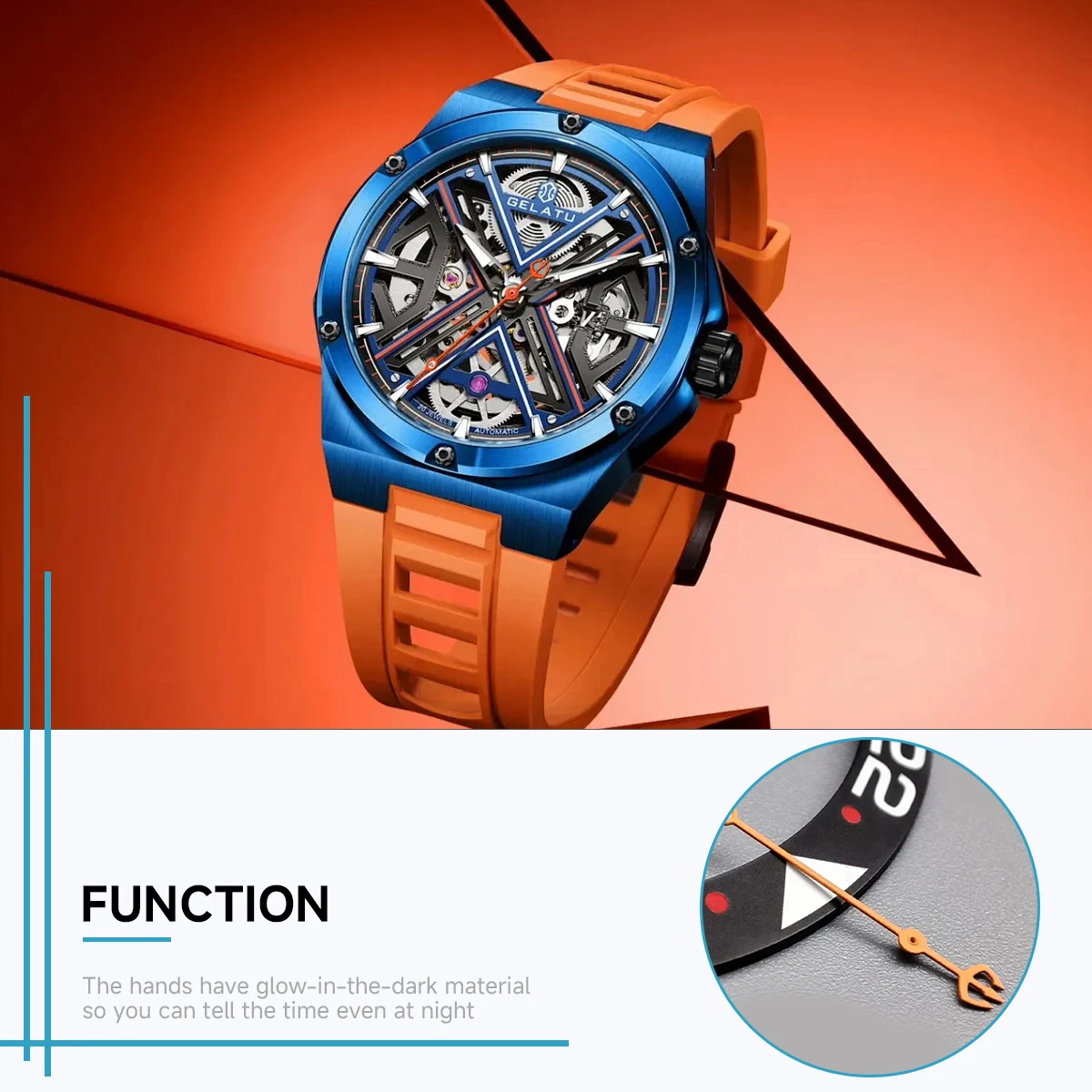 Gemodificeerde Accessoires Horloge Hand Voor Nh35 Mechanische Beweging Seconden Horloge Handen Geschikt Voor Nh35/Nh36/4r/7S Horloge Reparatie Deel