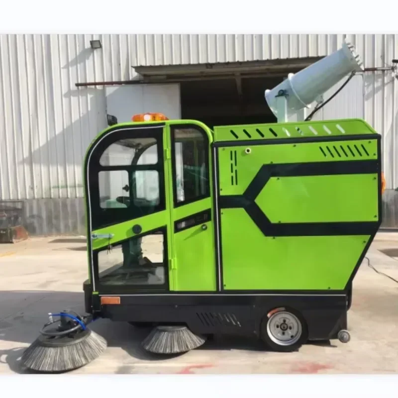 Road Sweeper Multi-Function Street Road Avenue Cleaning Machine Truck Four Wheel Sweeper Cleaning Machine