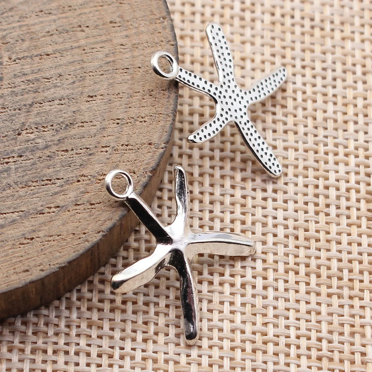 Starfish Ocean Charm Collection Animal Charms For Beach Theme DIY Bracelet Necklace Jewelry Making Supplies For