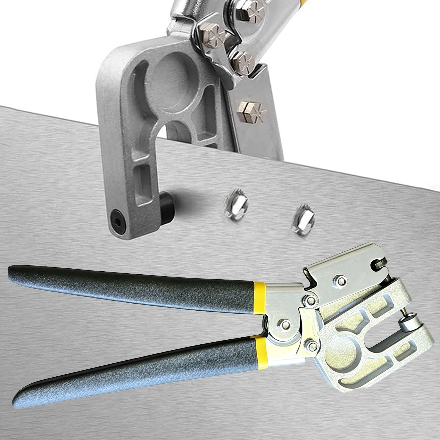 Stud Crimper Pliers 10 Inch High Carbon Steel Drywall Hand Tools Punch Lock Framing Fastening Crimping Keel Mounting Hand Tools