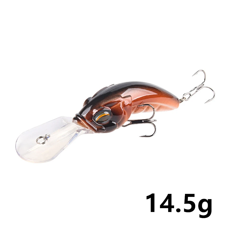 1 pz Minnow Fishing Lure 12.2cm 14.5g Floating Hard Wobbler Bait Crankbait Carp Striped Bass Pesca attrezzatura da Pesca SwimBait