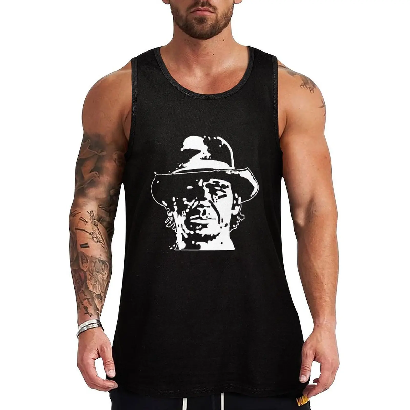 Birthday Gifts Harmonica Halloween Tank Top sleeveless tshirts for men vest for men